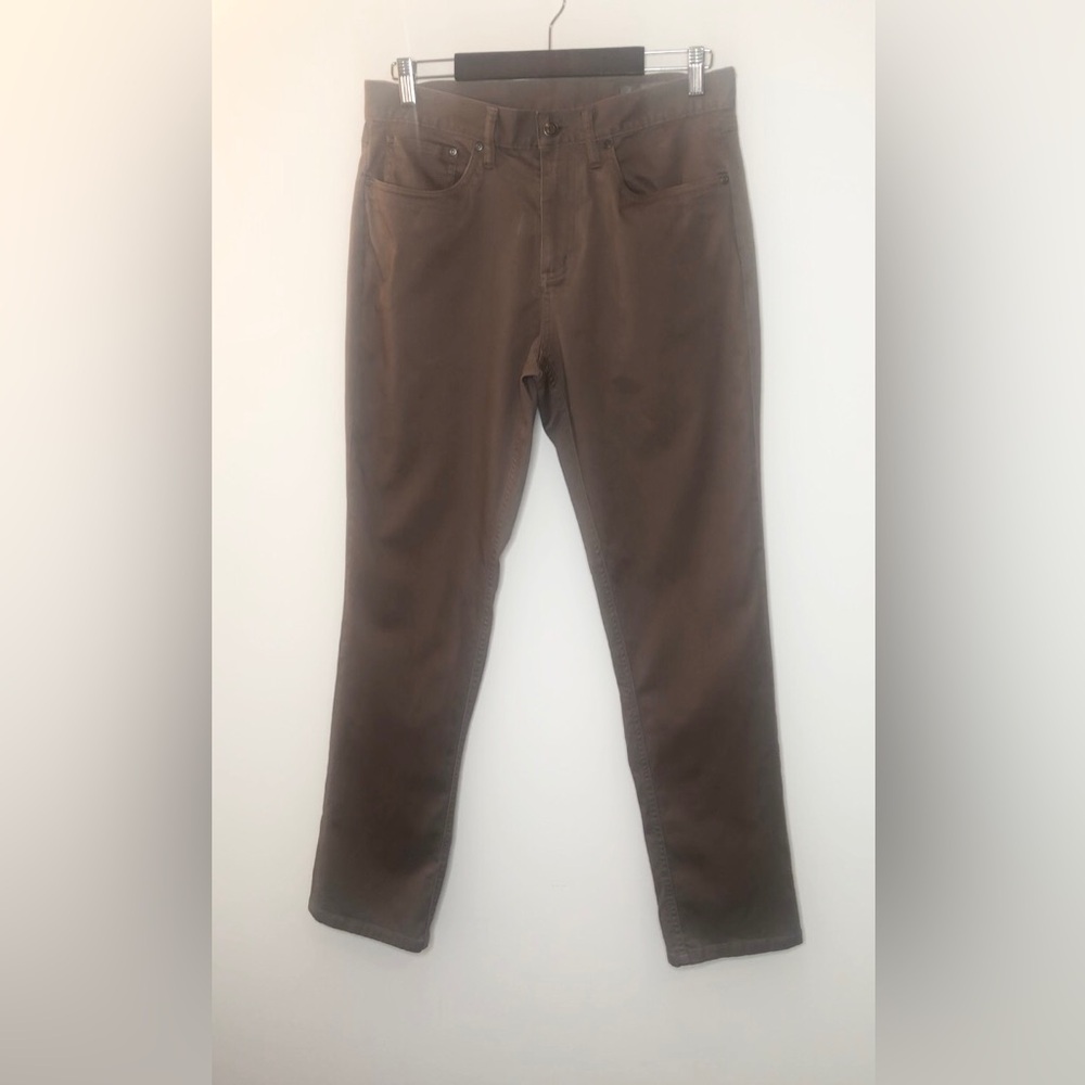 Daniel Cremieux Signature Collection Stretch Straight-Leg Jeans Brown Wa…